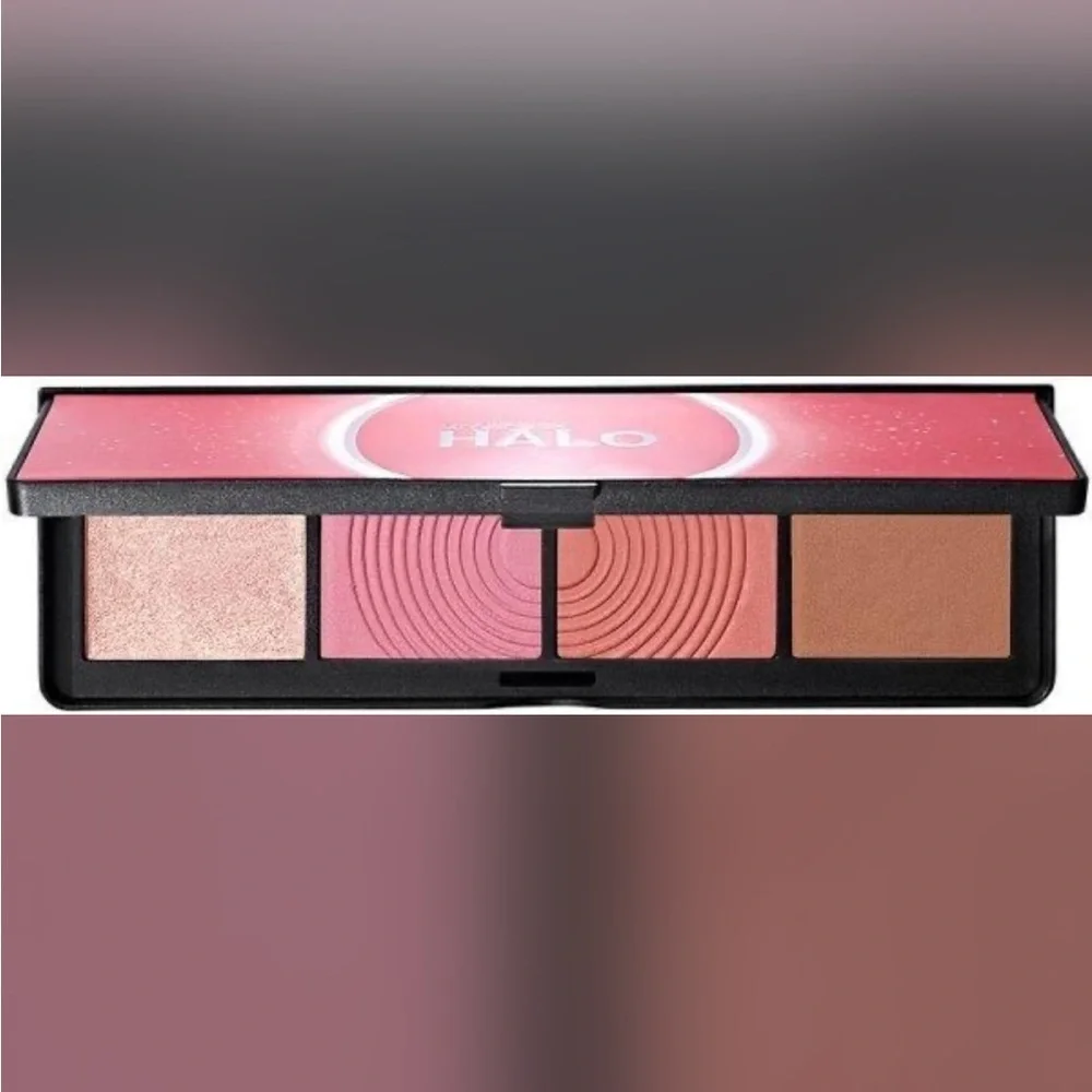 Smashbox Halo Sculpt & Glow Face Palette – Pink Saturation – NIB